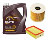 DENCKERMANN Controllo Set MANNOL Elite 5W-40 5L Per Peugeot 307 1.6 16V 1.4