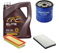 DENCKERMANN Controllo Set MANNOL Elite 5W-40 5L Per Peugeot 406 1.8 1.6