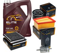 DENCKERMANN Controllo Set MANNOL Elite 5W-40 5L Per Renault Espace III 2.0
