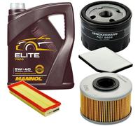 Denckermann Controllo Set mannol Elite 5W-40 5L per Renault Laguna I