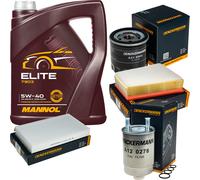Denckermann Controllo Set mannol Elite 5W-40 5L per Renault Megane III)