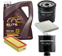 DENCKERMANN Controllo Set MANNOL Elite 5W-40 5L Per Rover 200 Cabriolet 214