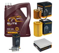 DENCKERMANN Controllo Set MANNOL Elite 5W-40 5L Per Smart Cabrio 0.7 0.6