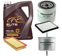 DENCKERMANN Controllo Set MANNOL Elite 5W-40 5L Per Volvo V40 Kombi 1.8 2.0