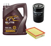 DENCKERMANN Controllo Set MANNOL Elite 5W-40 5L Per VW Caddy II Kasten 1.9 D