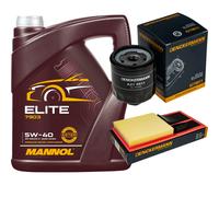 DENCKERMANN Controllo Set MANNOL Elite 5W-40 5L Per VW Golf VI 1.4 Polo Seat