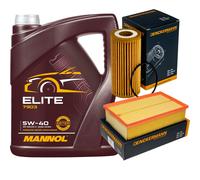 DENCKERMANN Controllo Set MANNOL Elite 5W-40 5L Per VW Golf VII 2.0 GTI Polo