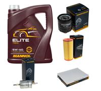 DENCKERMANN Controllo Set MANNOL Elite 5W-40 5L Per VW Lupo 1.4 FSI