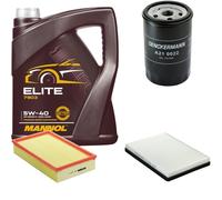 DENCKERMANN Controllo Set MANNOL Elite 5W-40 5L Per VW Passat Variant 1.6