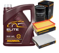 DENCKERMANN Controllo Set MANNOL Elite 5W-40 5L Per VW Transporter V Bus 2.0