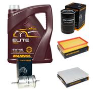 DENCKERMANN Controllo Set MANNOL Elite 5W-40 5L Per VW Transporter V Bus 2.0
