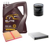 DENCKERMANN Controllo Set MANNOL Elite 5W-40 5L Per VW UP 1.0 TSI