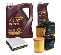 DENCKERMANN Controllo Set MANNOL Elite 5W-40 6L Per Alfa Romeo Spider 2.2