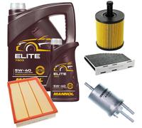 DENCKERMANN Controllo Set MANNOL Elite 5W-40 6L Per Audi A3 Sportback 3.2 V6