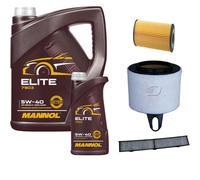 DENCKERMANN Controllo Set MANNOL Elite 5W-40 6L Per BMW 1 Serie 120i
