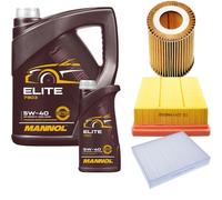 DENCKERMANN Controllo Set MANNOL Elite 5W-40 6L Per BMW 1Er 114I 116I 3Er