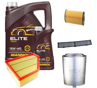 DENCKERMANN Controllo Set MANNOL Elite 5W-40 6L Per BMW 1Er 120D