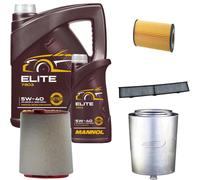 DENCKERMANN Controllo Set MANNOL Elite 5W-40 6L Per BMW 1Er 120D 3Er
