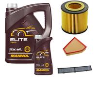 DENCKERMANN Controllo Set MANNOL Elite 5W-40 6L Per BMW 3 Serie 325I 330I