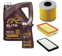 DENCKERMANN Controllo Set MANNOL Elite 5W-40 6L Per BMW 5 Serie 518I