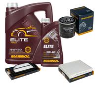 DENCKERMANN Controllo Set MANNOL Elite 5W-40 6L Per Chevrolet Spark 1.0 1.2