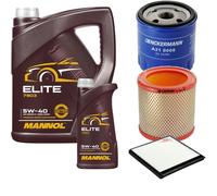DENCKERMANN Controllo Set MANNOL Elite 5W-40 6L Per Citroën Berlingo Kasten