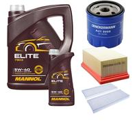 DENCKERMANN Controllo Set MANNOL Elite 5W-40 6L Per Citroën C-Elysee Peugeot