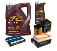 DENCKERMANN Controllo Set MANNOL Elite 5W-40 6L Per Citroën C4 Picasso I