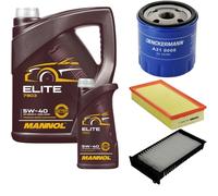 DENCKERMANN Controllo Set MANNOL Elite 5W-40 6L Per Citroën C5 I 2.0 16V 1.8