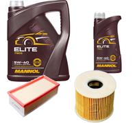 DENCKERMANN Controllo Set MANNOL Elite 5W-40 6L Per Citroën C5 III Break 2.0