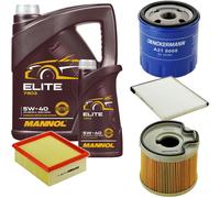 Denckermann Controllo Set mannol Elite 5W-40 6L per Citroën Xsara Break 2.0