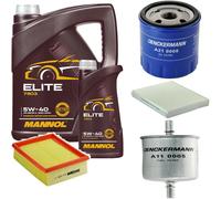 DENCKERMANN Controllo Set MANNOL Elite 5W-40 6L Per Citroën Xsara Picasso