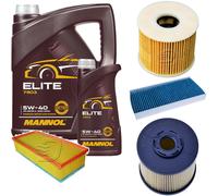 DENCKERMANN Controllo Set MANNOL Elite 5W-40 6L Per Fiat Scudo 2.0 D