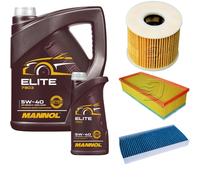 Denckermann Controllo Set mannol Elite 5W-40 6L per Fiat Scudo Scatola 2.0 D