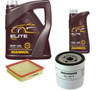 DENCKERMANN Controllo Set MANNOL Elite 5W-40 6L Per Ford Transit Kasten 2.5