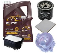 Denckermann Controllo Set mannol Elite 5W-40 6L per Kia Rio III .1.4