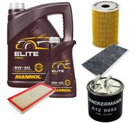 DENCKERMANN Controllo Set MANNOL Elite 5W-40 6L Per Mercedes-Benz A-Klasse