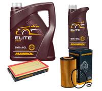 DENCKERMANN Controllo Set MANNOL Elite 5W-40 6L Per Mercedes-Benz Vito Mixto