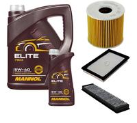DENCKERMANN Controllo Set MANNOL Elite 5W-40 6L Per MINI Mini Cabriolet