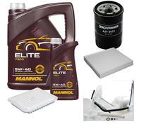 DENCKERMANN Controllo Set MANNOL Elite 5W-40 6L Per Mitsubishi Lancer VIII