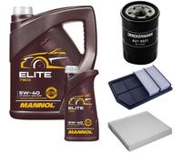 Denckermann Controllo Set mannol Elite 5W-40 6L per Mitsubishi Outlander (III)