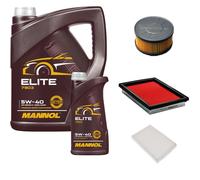DENCKERMANN Controllo Set MANNOL Elite 5W-40 6L Per Nissan Pulsar Schrägheck