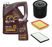 DENCKERMANN Controllo Set MANNOL Elite 5W-40 6L Per Opel Corsa B 1.4I 1.2I