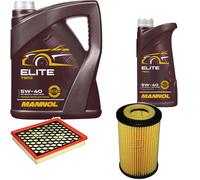 DENCKERMANN Controllo Set MANNOL Elite 5W-40 6L Per Opel Insignia A Caravan