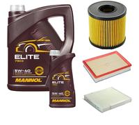 DENCKERMANN Controllo Set MANNOL Elite 5W-40 6L Per Opel Meriva