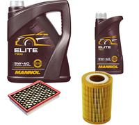 DENCKERMANN Controllo Set MANNOL Elite 5W-40 6L Per Opel Vectra C Caravan
