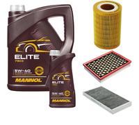 DENCKERMANN Controllo set MANNOL Elite 5W-40 6L per Opel Vectra C Caravan