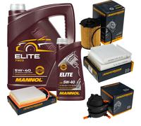 DENCKERMANN Controllo Set MANNOL Elite 5W-40 6L Per Peugeot 207 1.4 HDi