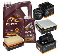 DENCKERMANN Controllo Set MANNOL Elite 5W-40 6L Per Renault Clio Grandtour