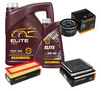 DENCKERMANN Controllo Set MANNOL Elite 5W-40 6L Per Renault Espace III 2.0
